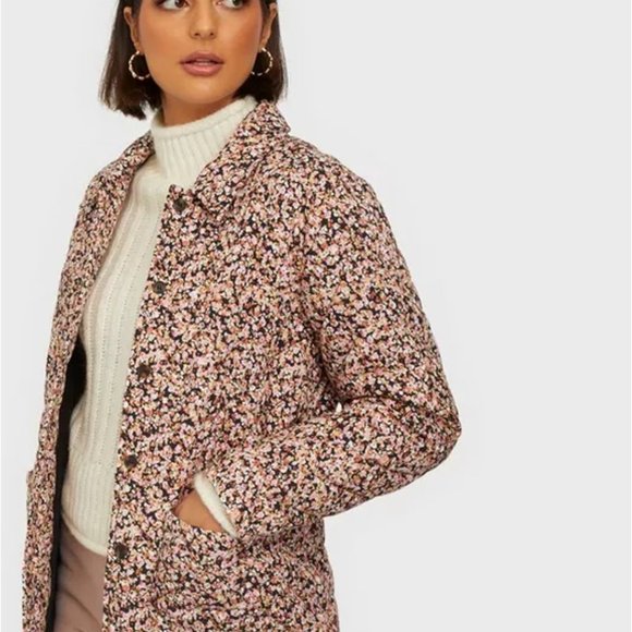 Loretta Quilted Floral Cotton Jacket from Moss Copenhagen - Picture 5 of 5